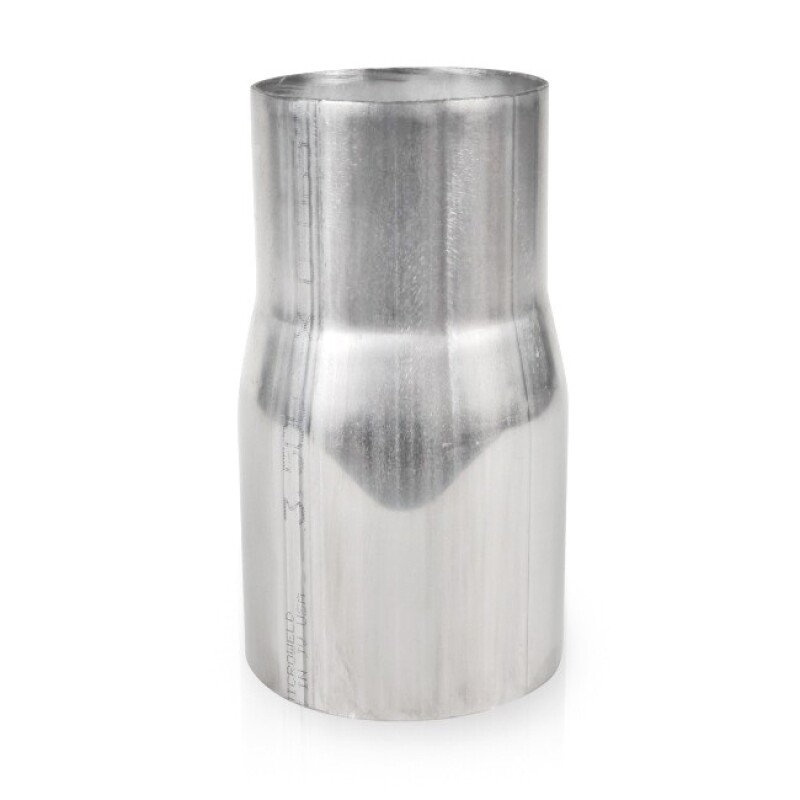 Picture of Stainless Works, Tubing transition 2-1/2" OD inlet with a 2" OD outlet.