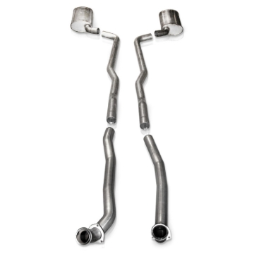 Picture of Stainless Works Corvette Dual Exhaust.