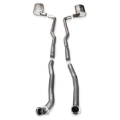 Picture of Stainless Works Corvette Dual Exhaust.