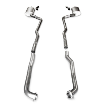 Picture of Stainless Works Corvette Dual Exhaust.