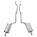Picture of Stainless Works Corvette Dual Exhaust.