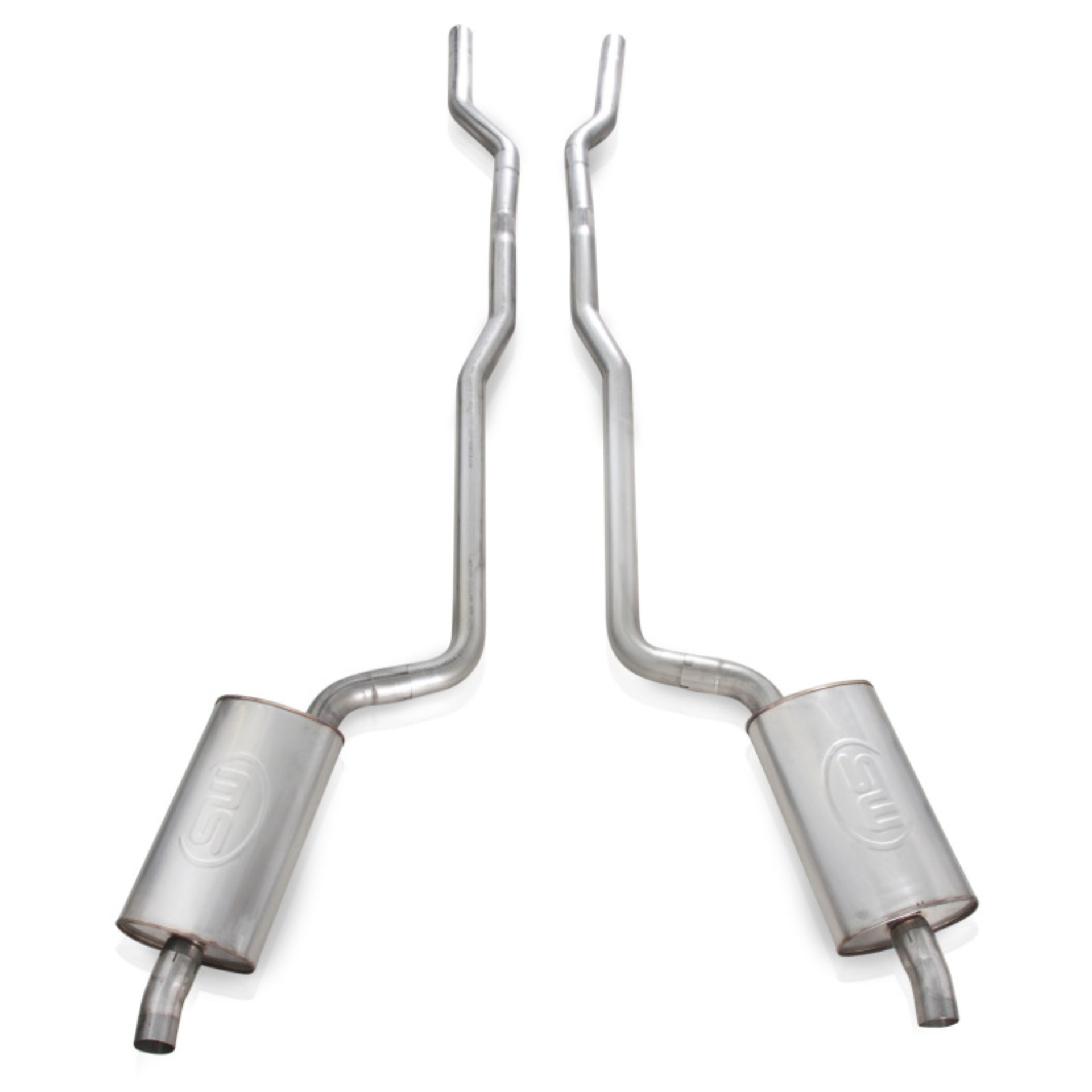 Picture of Stainless Works Corvette Dual Exhaust.