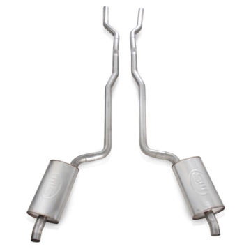 Picture of Stainless Works Corvette Dual Exhaust.