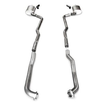 Picture of Stainless Works Corvette Dual Exhaust.