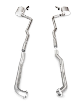 Picture of Stainless Works Corvette Dual Exhaust.