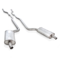 Picture of Stainless Works Corvette Dual Exhaust.