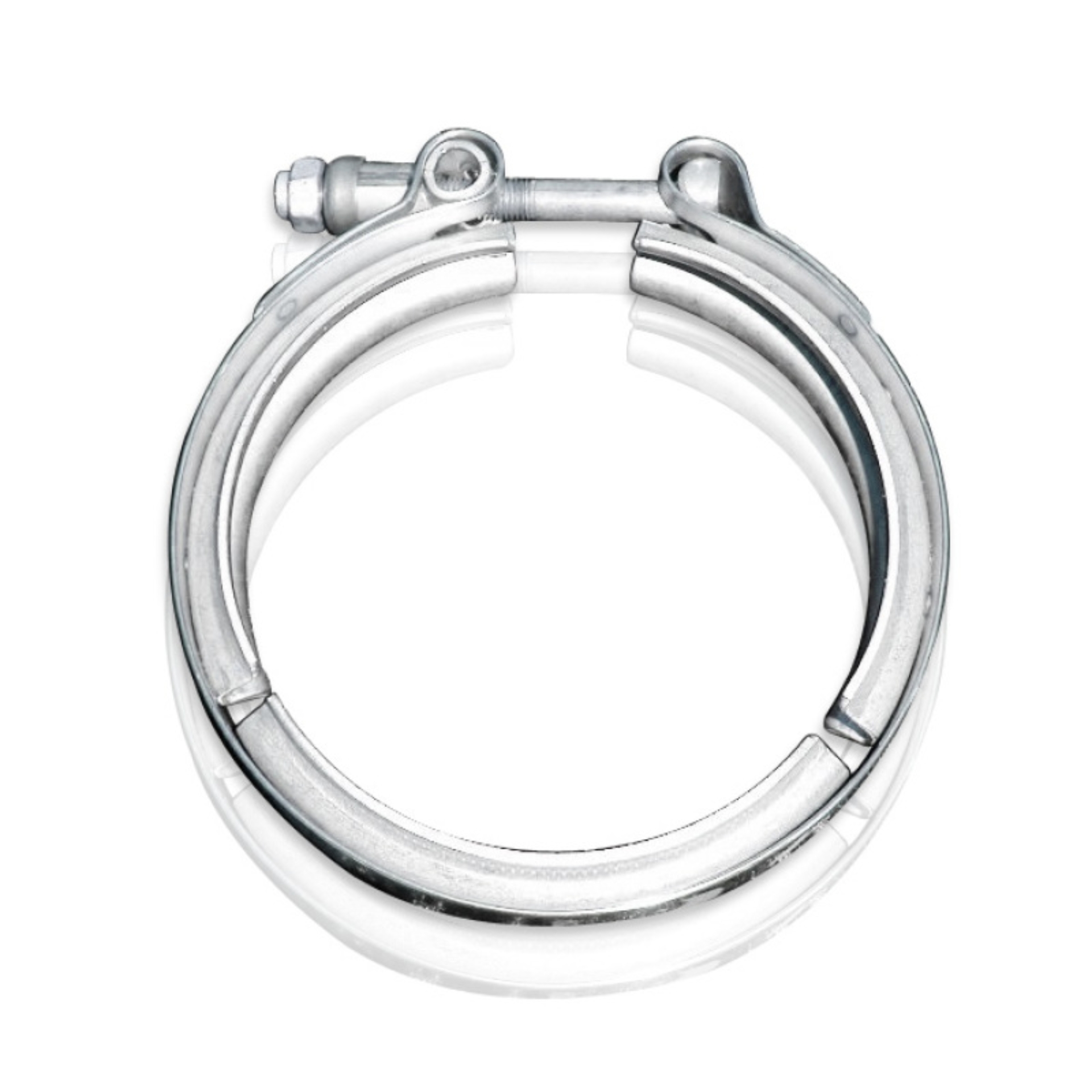 Picture of Stainless Works, V-band clamp only for 3" tubing only. No sealing flanges