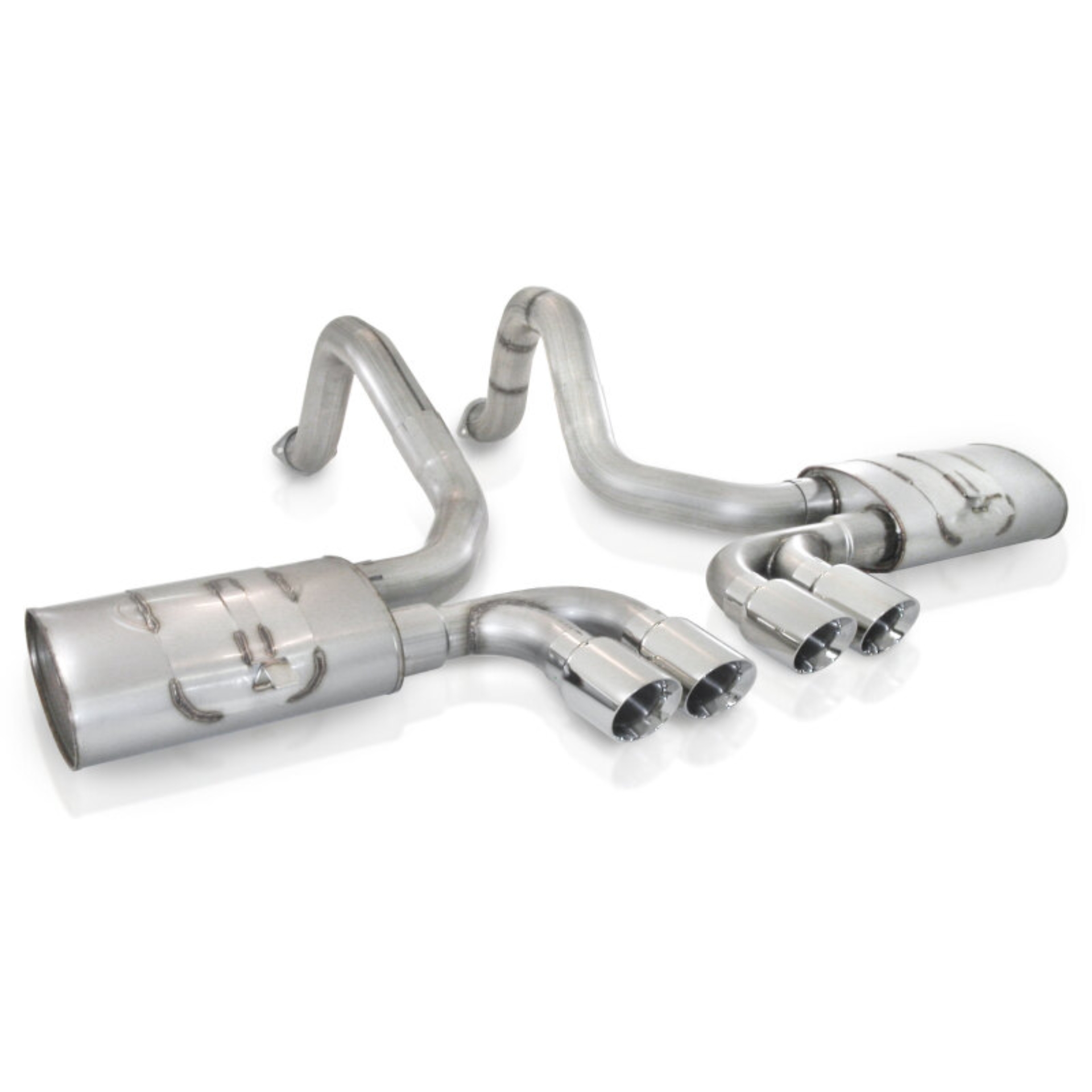 Picture of Stainless Works Corvette Dual Exhaust.