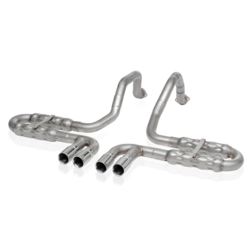 Picture of Stainless Works Corvette Dual Exhaust.