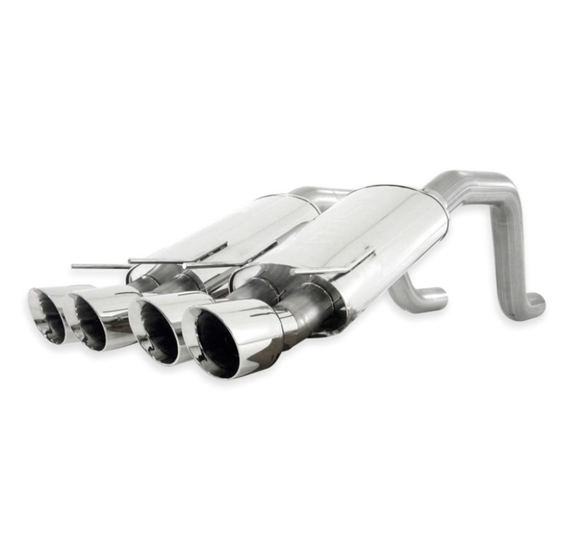 Picture of Stainless Works Corvette Dual Exhaust.