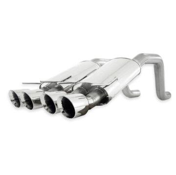 Picture of Stainless Works Corvette Dual Exhaust.