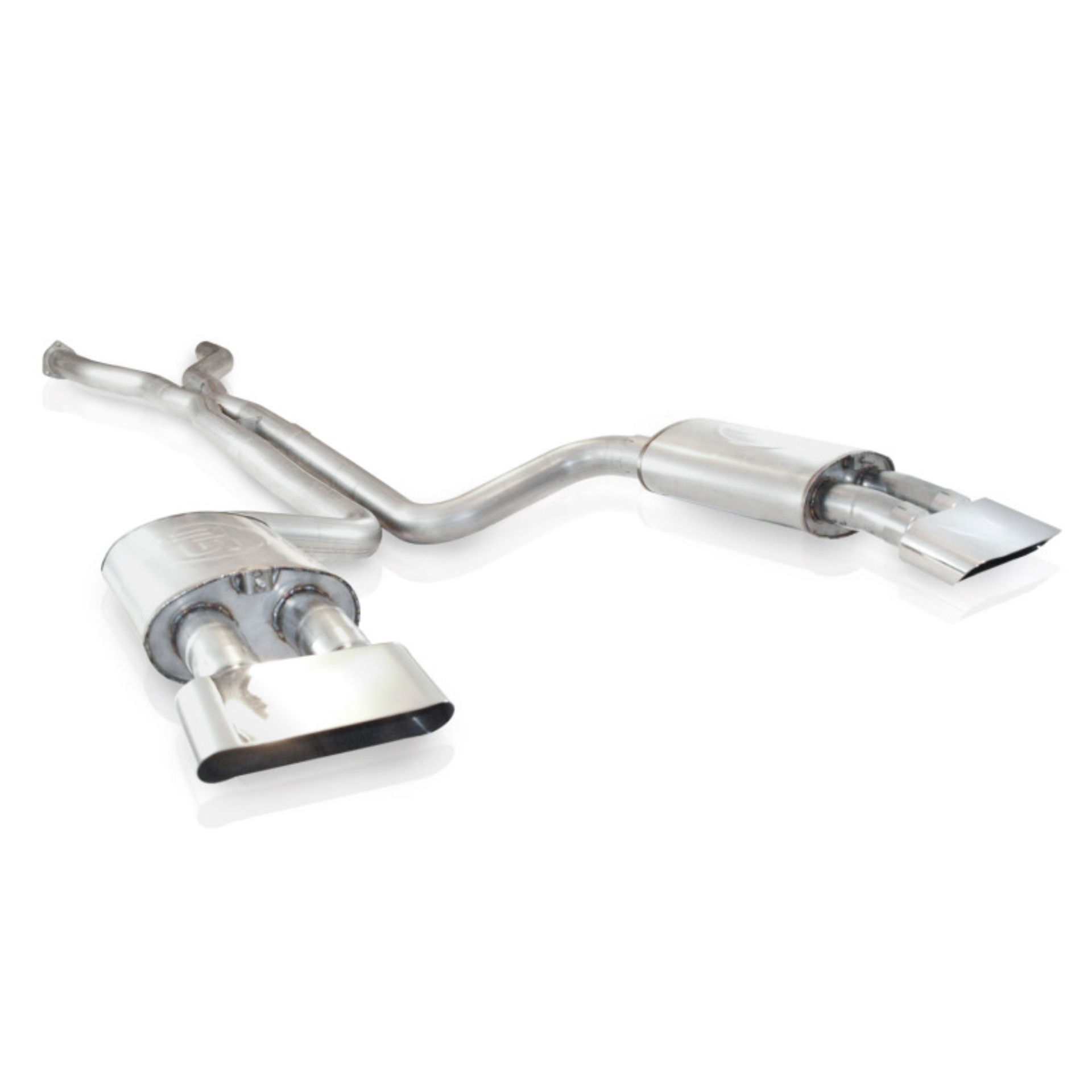 Picture of Stainless Works Corvette C4 ZR1 Dual Exhaust.