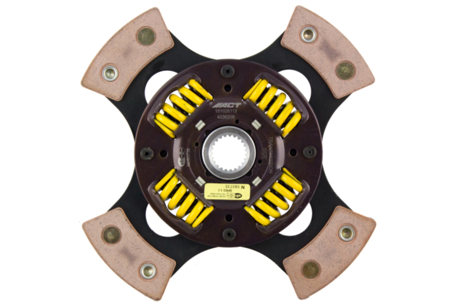 Picture of ACT 4 Pad Sprung Race Clutch Disc
