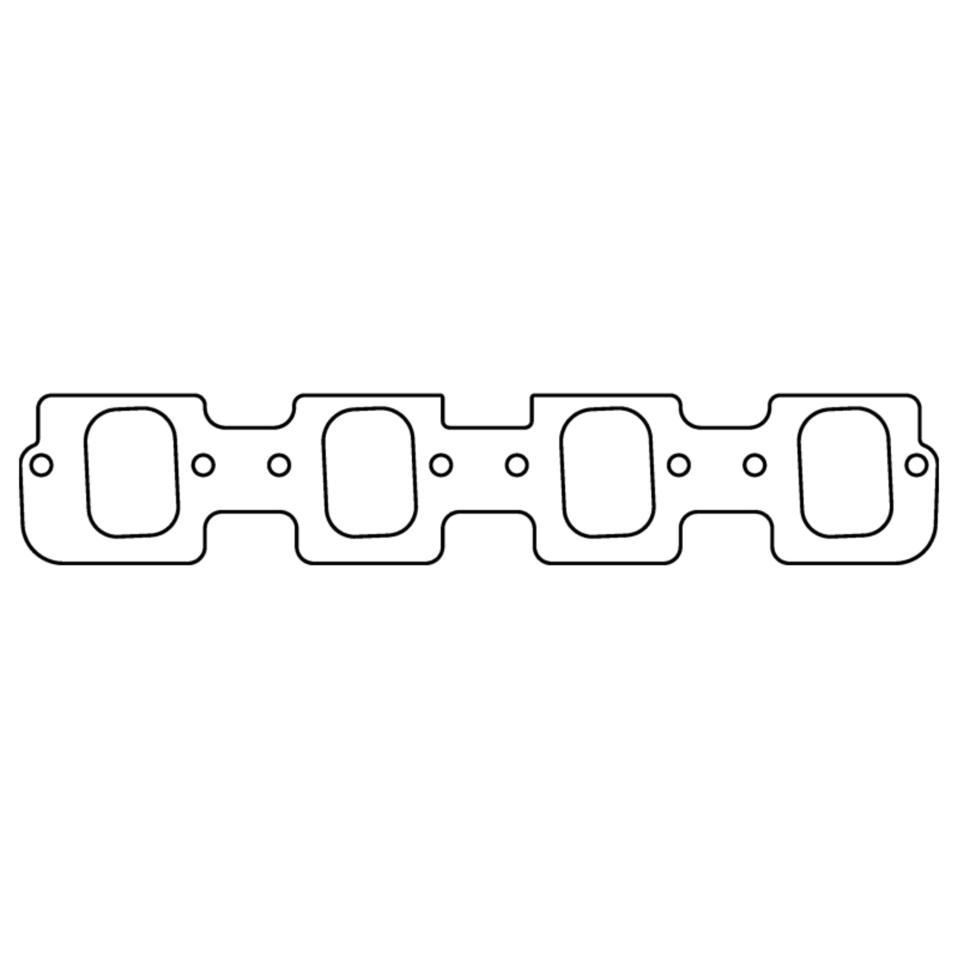 Picture of Cometic GM LSX-DR Carbureted Manifold Intake Gasket Set .060in