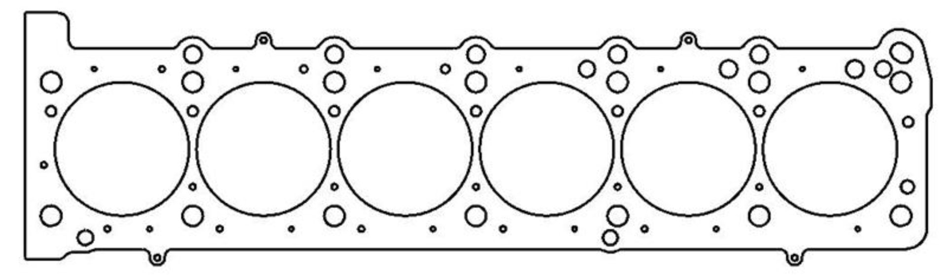 Picture of Cometic Mercedes 92-05 M120-V12 90mm .051in MLS Head Gasket RHS