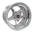 Picture of Race Star 92 Drag Star 17x7 5x135bc 4.25bs Direct Drill Polished Chrome Wheel