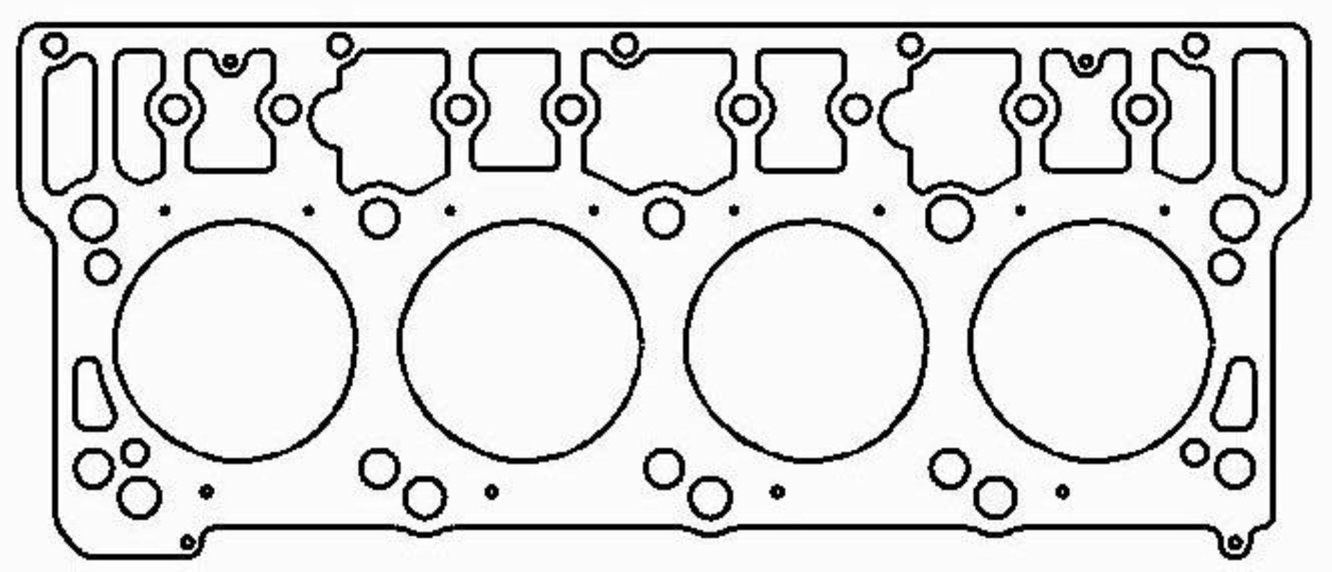 Picture of Cometic 03-06 Ford 6.0L Powerstroke .062in MLX 96mm Head Gasket w/ 18mm Dowels