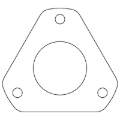 Picture of Cometic 83-97 Dodge Cummins 3.9/5.9L Diesel .031in Fuel Injection Pump Gasket