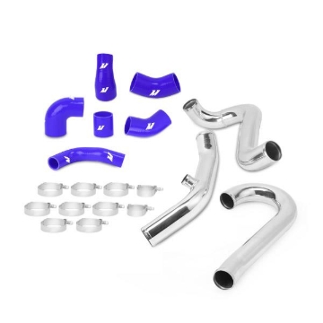 Picture of Mishimoto Mitsubishi Lancer Evolution 7/8/9 Intercooler Pipe Kit Blue