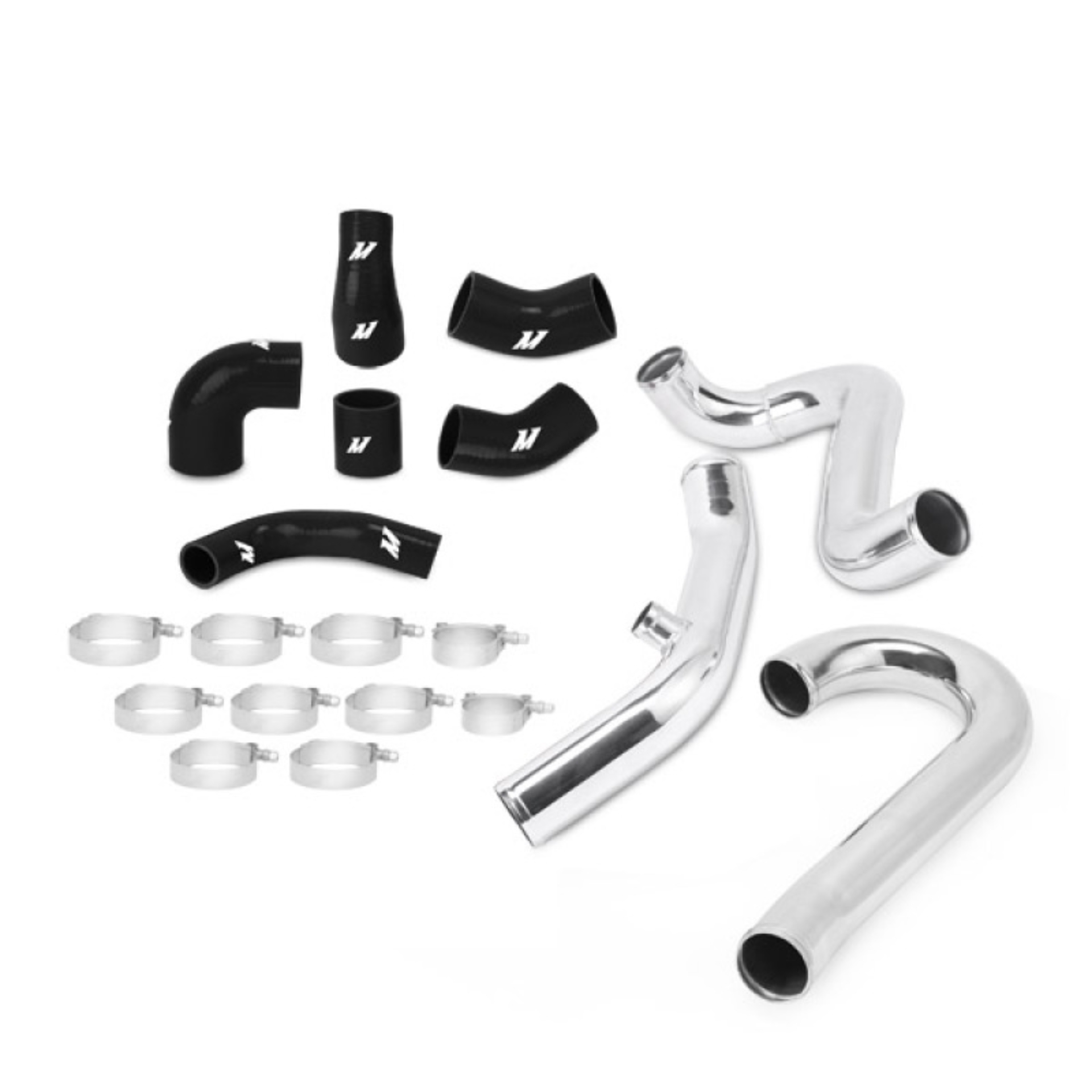 Picture of Mishimoto Mitsubishi Lancer Evolution 7/8/9 Intercooler Pipe Kit Black