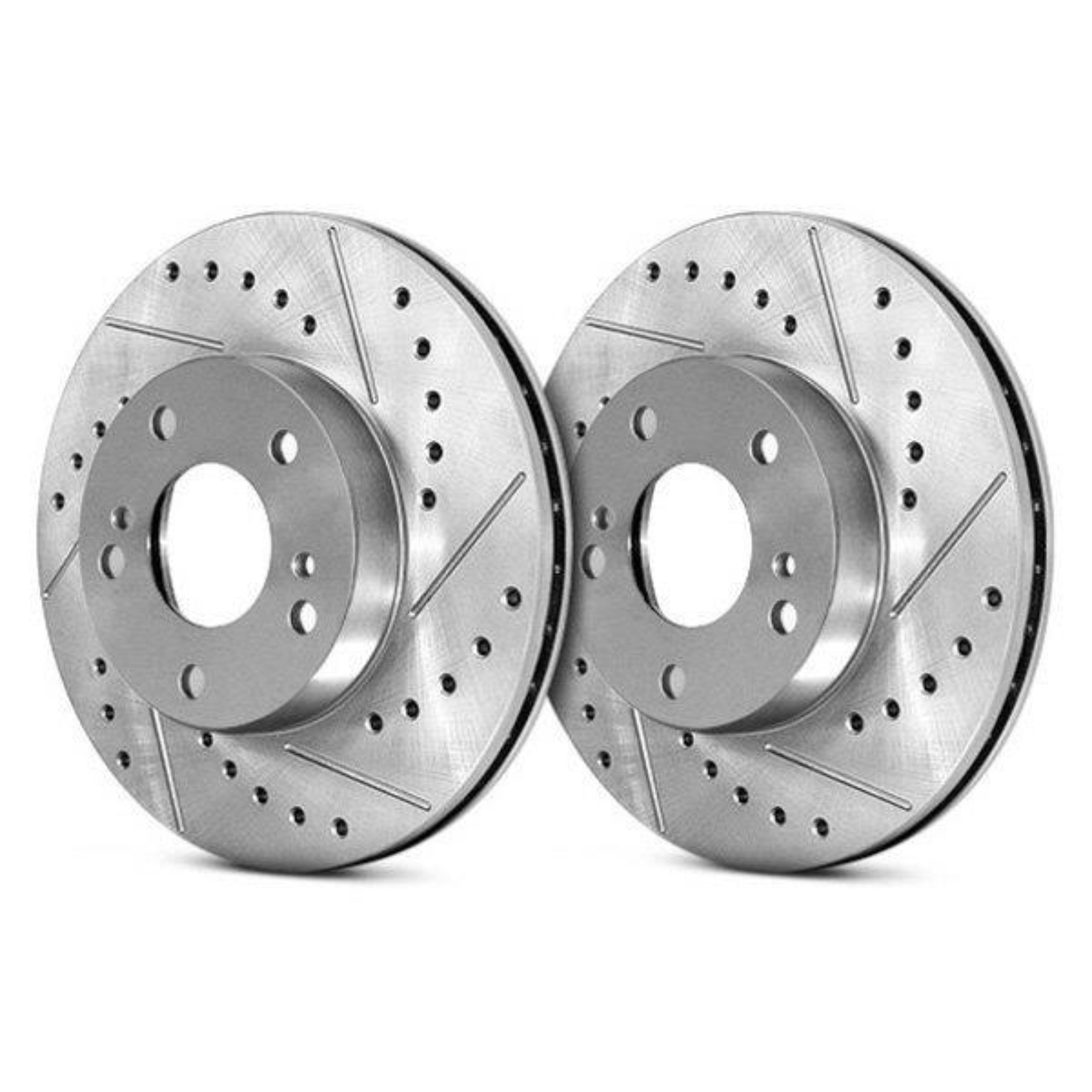 Picture of Select Sport Drilled and Slotted Brake Rotor; Front Left