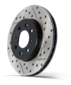 Picture of Select Sport Drilled and Slotted Brake Rotor; Front Left