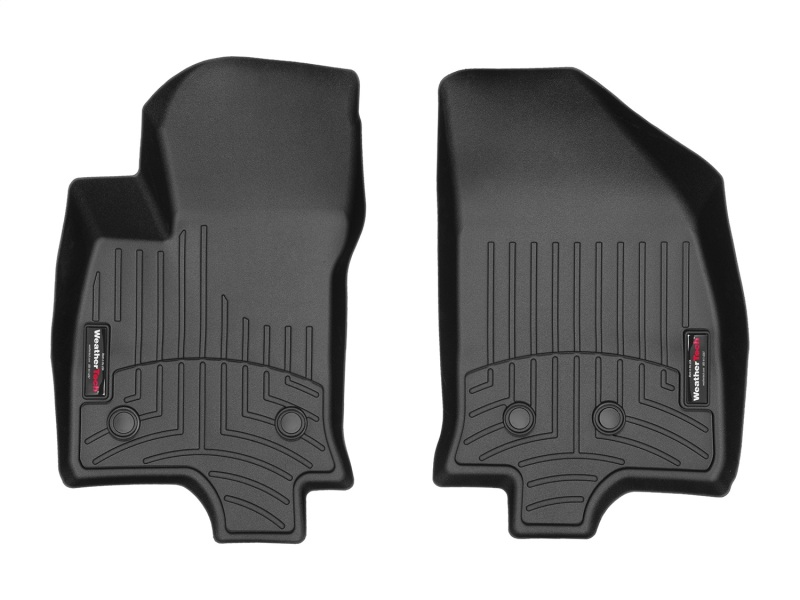 Picture of WeatherTech WT FloorLiner-Front-Blk Floor Mats - 449381