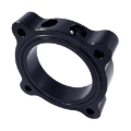 Picture of Torque Solution Throttle Body Spacer 2015 Ford Mustang Ecoboost - Black