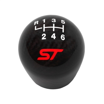 Picture of Ford Racing 13-17 Focus ST Black Carbon Fiber 6 Speed Shift Knob
