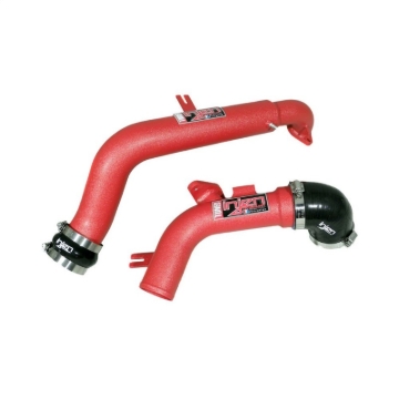 Picture of Injen 11-14 Nissan Juke 1.6L Nismo Turbo Upper Intercooler Piping Kit - Wrinkle Red