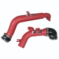 Picture of Injen 11-14 Nissan Juke 1.6L Nismo Turbo Upper Intercooler Piping Kit - Wrinkle Red