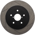 Picture of Sport Slotted Brake Rotor; Rear Left