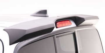 Picture of EGR 16-17 Toyota Tacoma Matte Black Truck Cab Spoiler (985089)