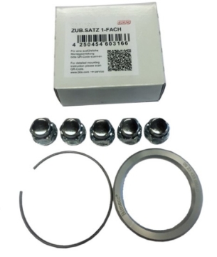 Picture of BBS PFS KIT - Subaru 5x100 - Includes 70mm OD - 56mm ID Ring / 70mm Clip / Lug Nuts