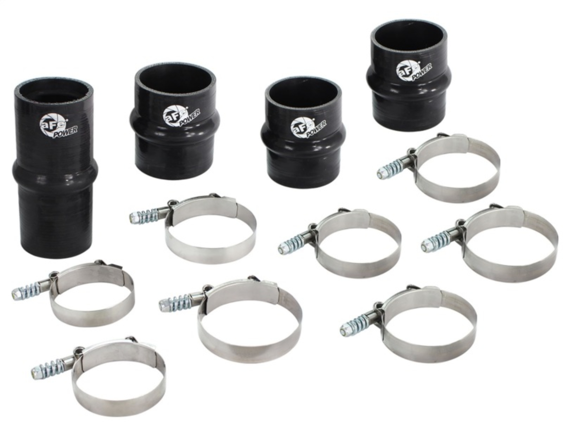 Picture of aFe BladeRunner Intercooler Couplings & Clamps Kit Replacement 03-07 Dodge Diesel Trucks L6-5.9L(td)
