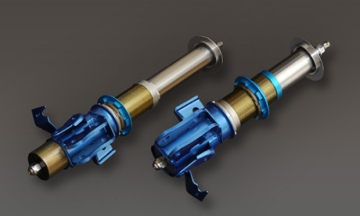 Picture of Cusco Zero-3G Tarmac Spec (No Upper Mounts/Springs) Mitsubishi Evo X CZ4A Coilover Shocks