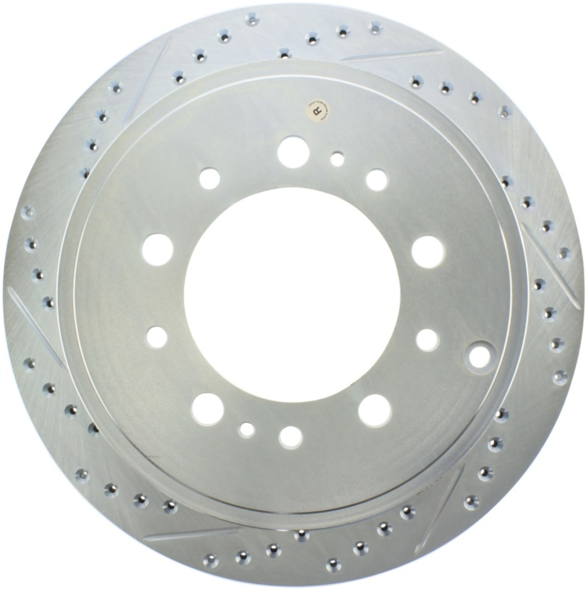 Picture of Select Sport Drilled and Slotted Brake Rotor; Rear Right