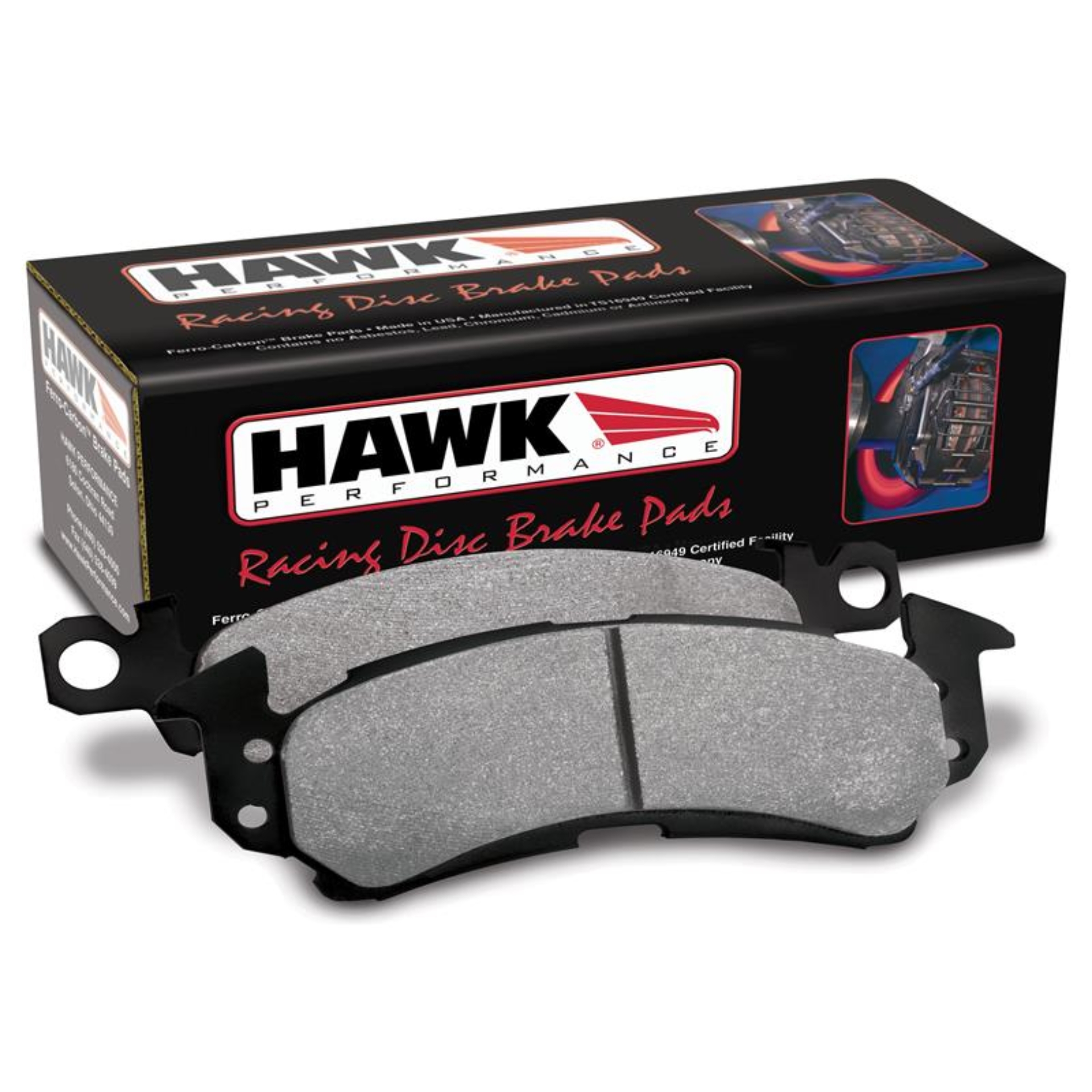 Picture of Hawk 15-16 Ford Focus ST HP+ Street Front Brake Pads