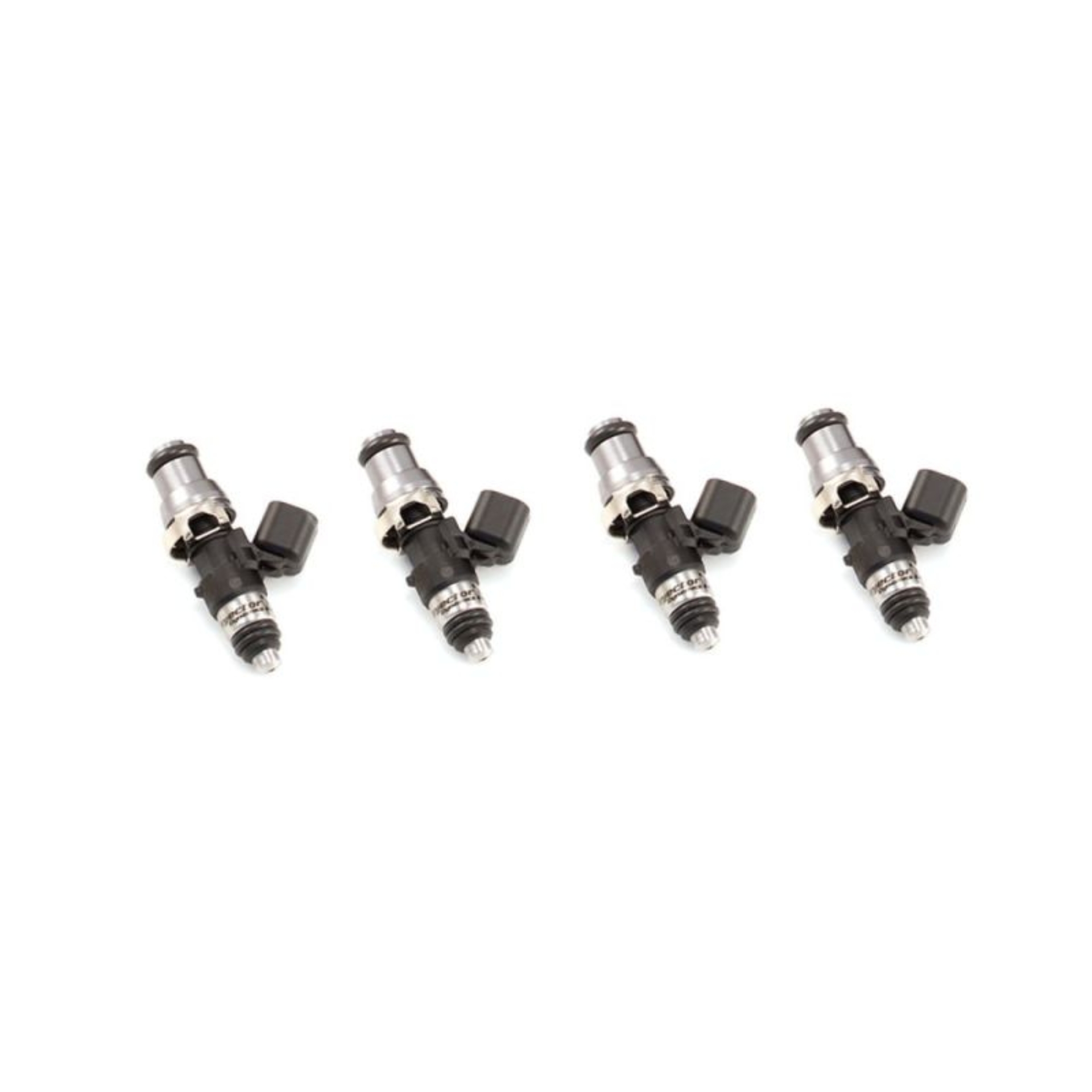 Picture of Injector Dynamics 1050cc Injectors-48mm L/14mm Adaptor Top/2x8mm Lower O-Ring (SFC Rails) (Set of 4)