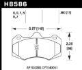 Picture of Hawk 2014 McClaren MP4-12C (Spider) DTC-60 Rear Race Brake Pads