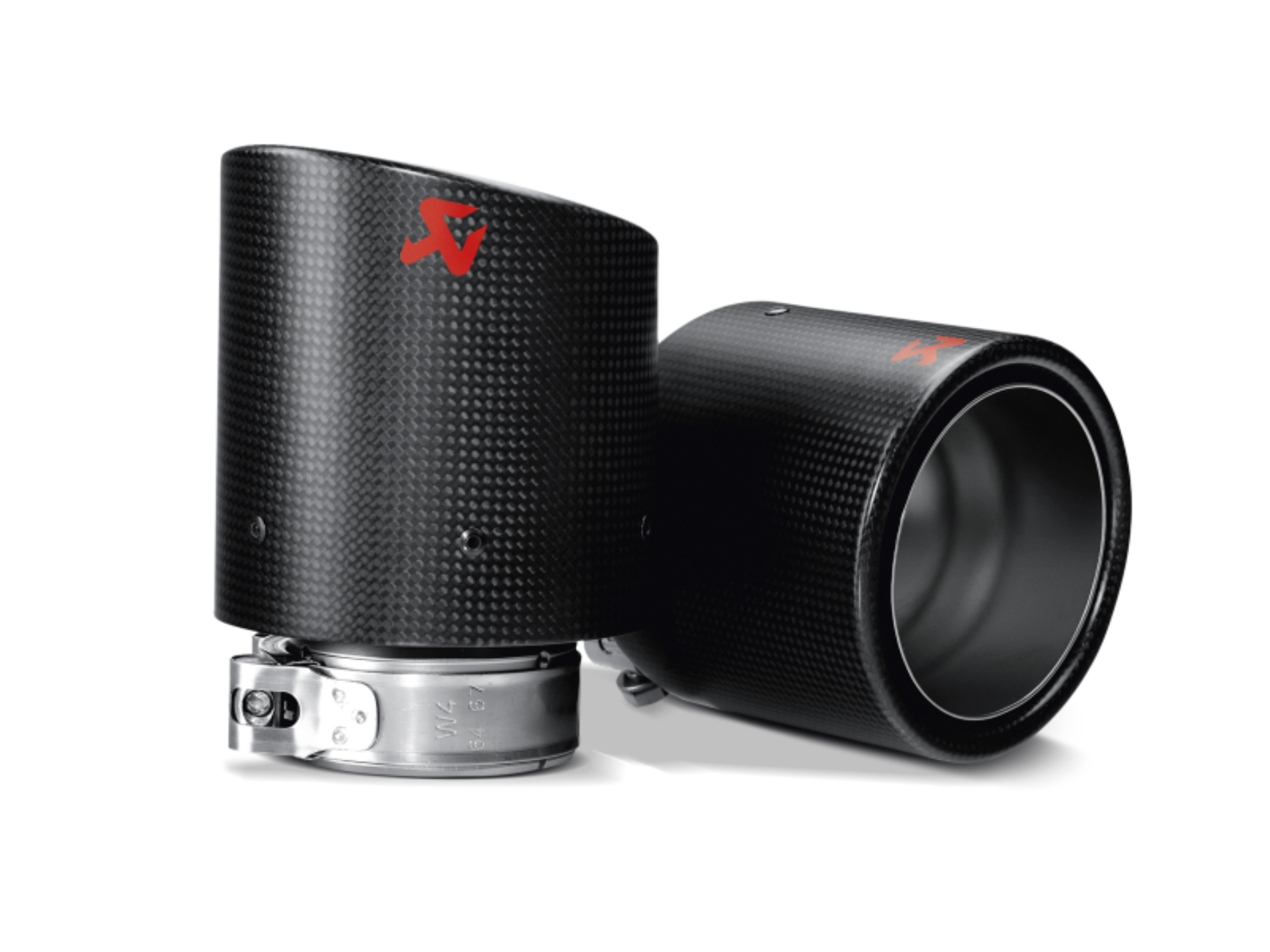 Picture of Akrapovic 09-12 Volkswagen Golf GTD (VI) Tail Pipe Set (Carbon)