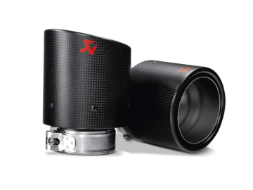 Picture of Akrapovic 09-12 Volkswagen Golf GTD (VI) Tail Pipe Set (Carbon)