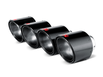 Picture of Akrapovic 06-13 Chevrolet Corvette ZO6/ZR1 (C6) Tail Pipe Set (Carbon 115 mm)
