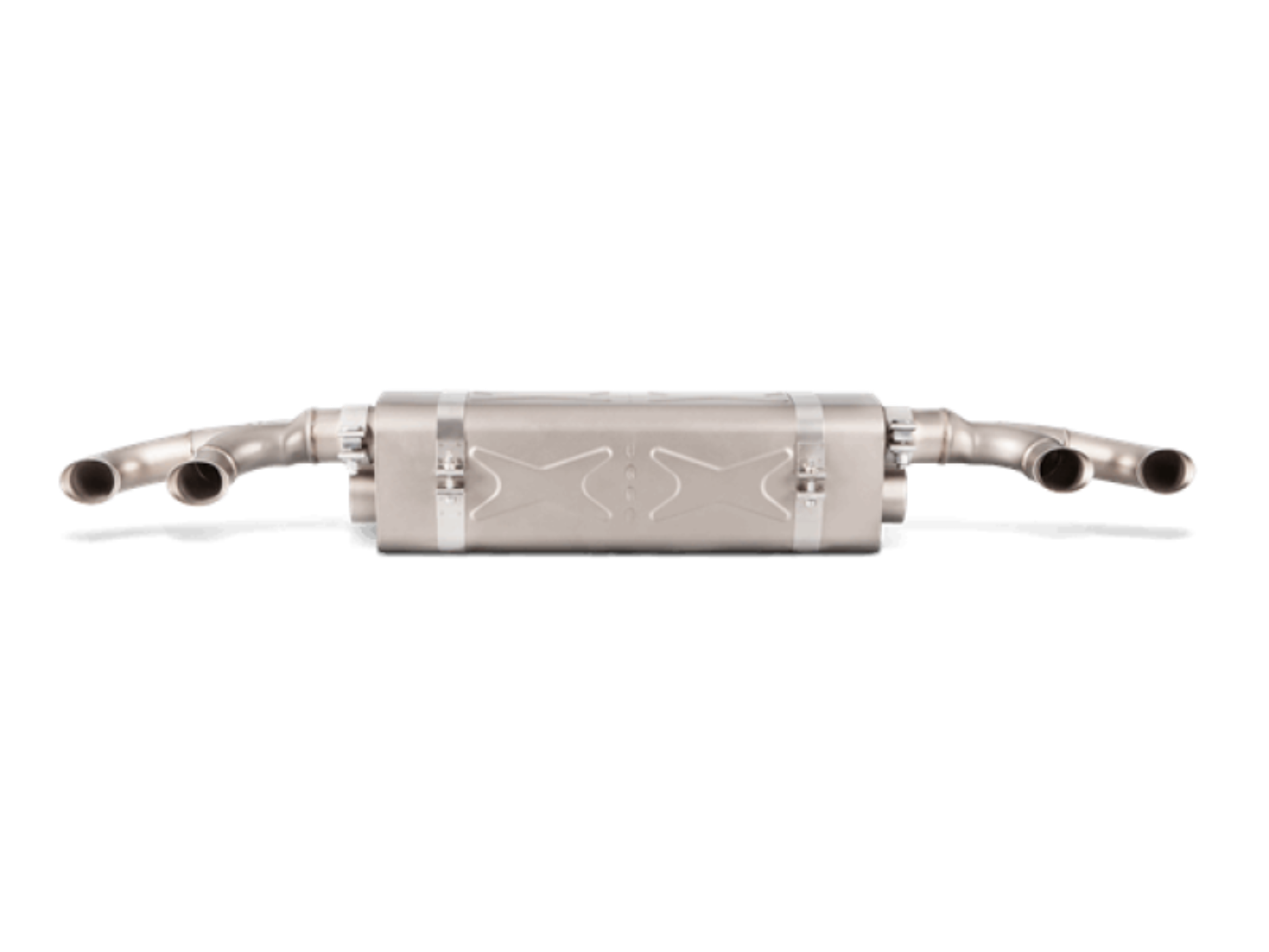 Picture of Akrapovic 16-17 Porsche 911 Turbo/Turbo S (991.2) Slip-On Line (Titanium) (Req. Tips/Diffuser)