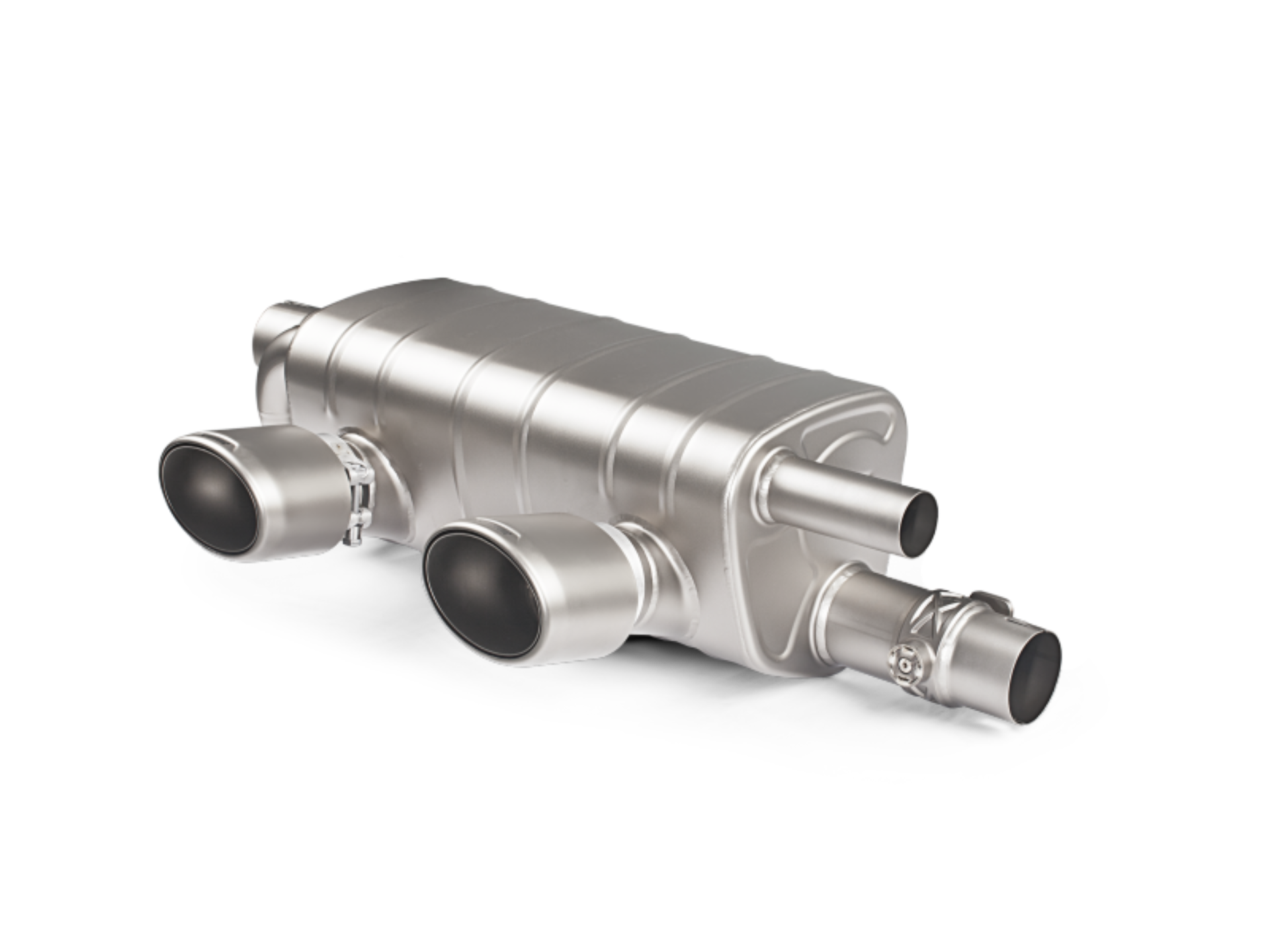Picture of Akrapovic 16-17 Porsche 911 Carrera S/4/4S/GTS (991.2) Slip-On Line (Titanium) w/ Titanium Tips