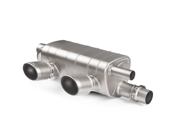 Picture of Akrapovic 16-17 Porsche 911 Carrera S/4/4S/GTS (991.2) Slip-On Line (Titanium) w/ Titanium Tips