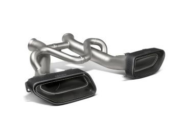 Picture of Akrapovic 14-17 McLaren 650S/650S Spyder Slip-On Line (Titanium) w/ Carbon Tips