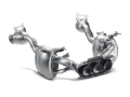 Picture of Akrapovic 10-15 Ferrari 458 Italia/458 Spyder Slip-On Line (Titanium) w/ Carbon Tips