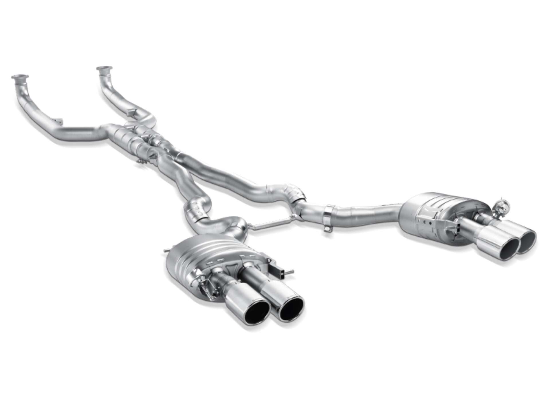 Picture of Akrapovic 13-17 BMW M6 Gran Coupe (F06) Evolution Line Cat Back (Titanium) (Req. Tips)