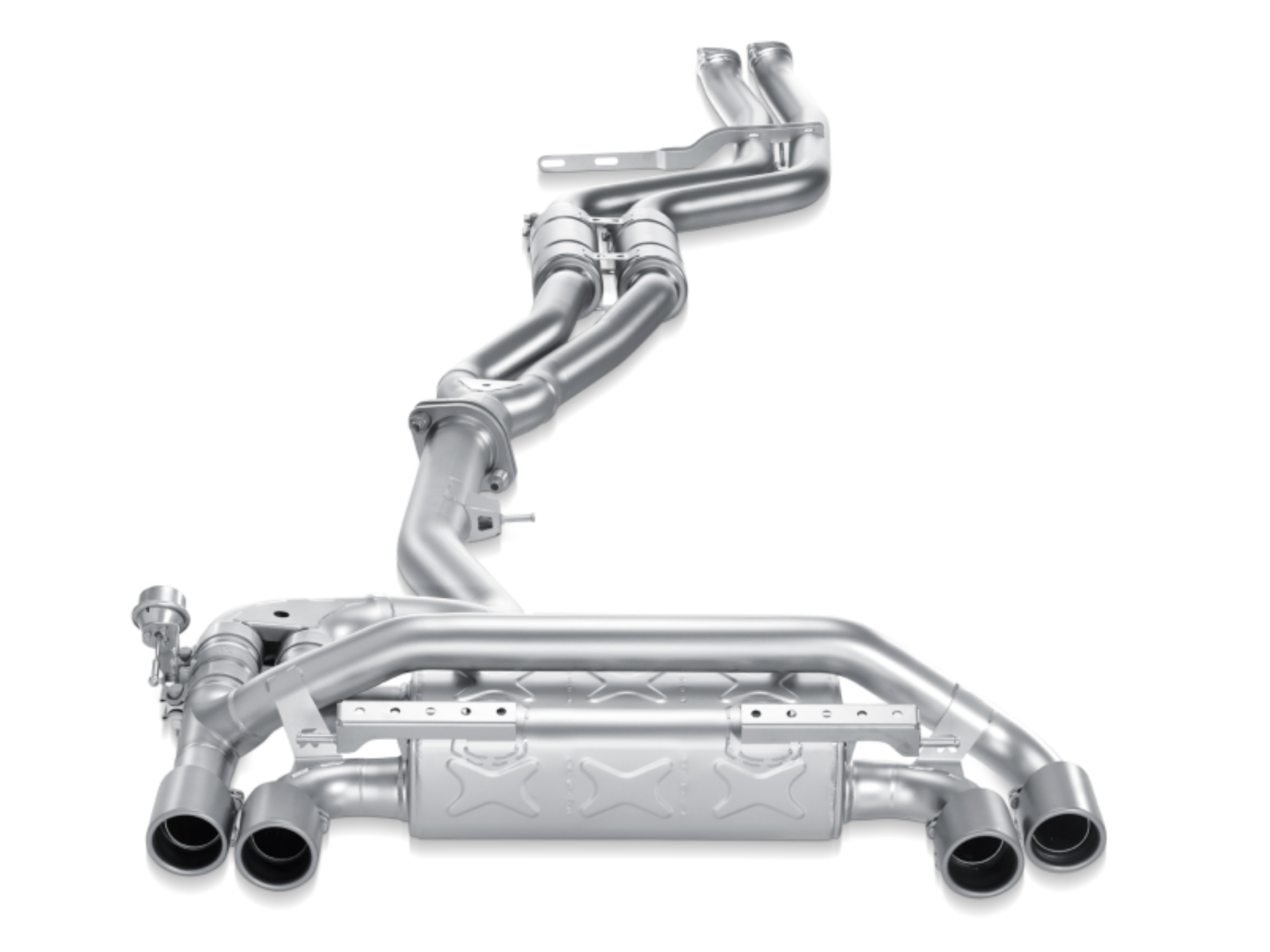 Picture of Akrapovic 11-12 BMW 1 Series M Coupe (E82) Evolution Line Cat Back (Titanium) (Req. Tips)